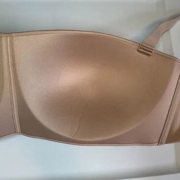 NEW SKIMS womens sz 36DDD wireless strapless lightly padded removable straps bra - Picture 6 of 12